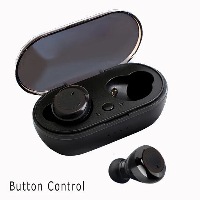 NEW TWS Bt Earphone 5.0 Wireless Headset IPX6 Waterproof Deep Bass Earbuds True Wireless Stereo Headphone Sport Earphones