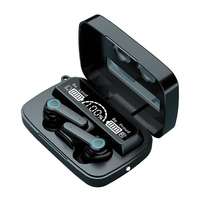 TWS Bt Wireless Headphones with Mic IPX5 Waterproof Bluetooth Earphones Headsets HiFi Stereo Music Earbuds for all Phone