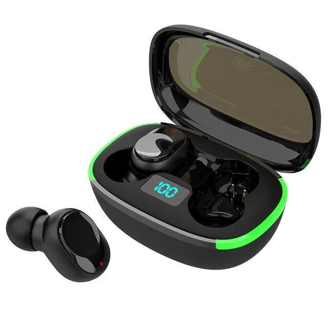 Y70 Fone Bt Earphones 5.1 TWS Wireless Headphones with LED Display Stereo Headset Touch Control Earbuds Noise Reduction