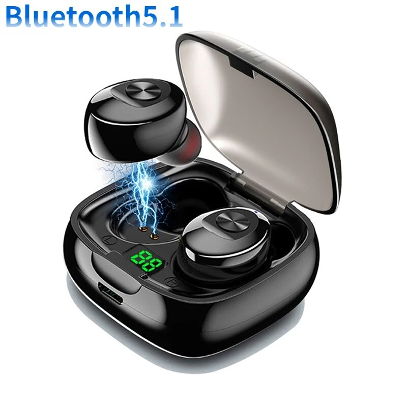 XG8 Digital Bt 5.2 TWS Headset tws Sports Headset Touch Mini Wireless Bluetooth Headset Noise Reduction Earbuds