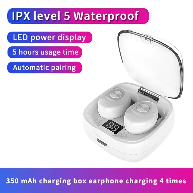 XG8 Digital Bt 5.2 TWS Headset tws Sports Headset Touch Mini Wireless Bluetooth Headset Noise Reduction Earbuds