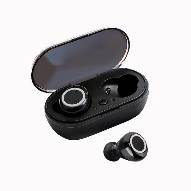 NEW TWS Bt Earphone 5.0 Wireless Headset IPX6 Waterproof Deep Bass Earbuds True Wireless Stereo Headphone Sport Earphones