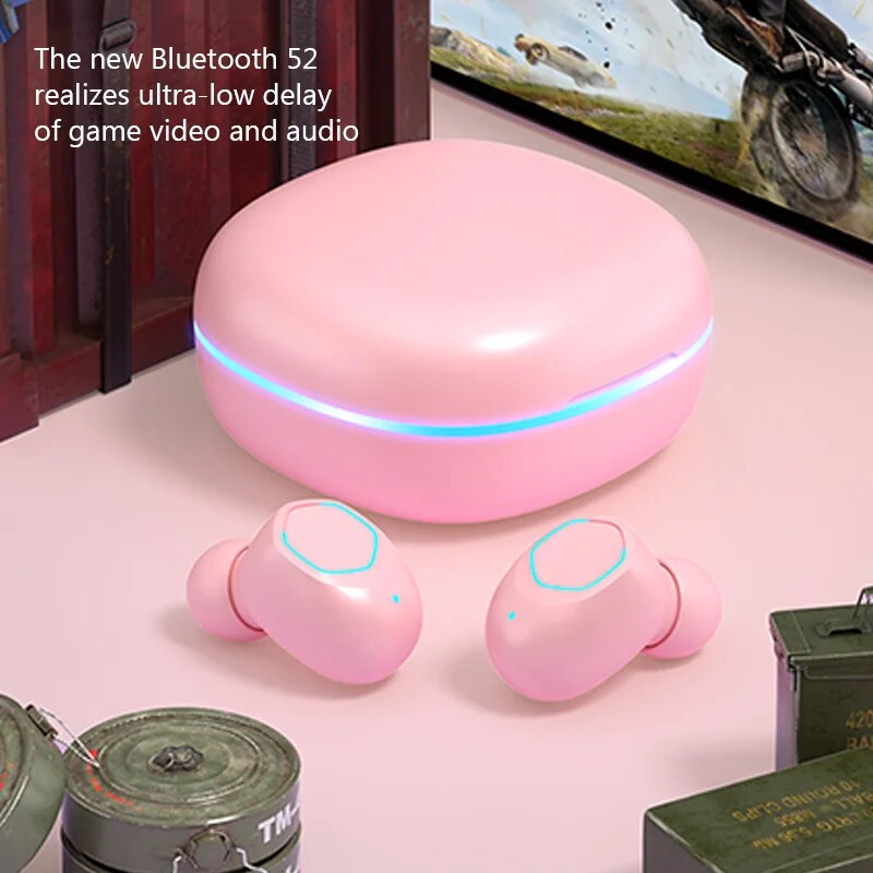 NEW M13 TWS Wireless Earbud Bt 5.2 Earphone In Ear HiFi Stereo Earphone With Mic Waterproof Earplugs Bass Music Headset
