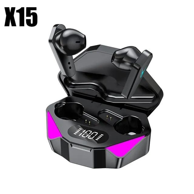 New X15 TWS Earphones Bt Wireless Headphones 65ms Low Latency Earbuds Esport Gaming Headset Gamer Earphone Mic For xiaomi